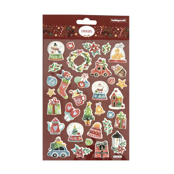 Classic Festive Pop-Up Stickers image number 4