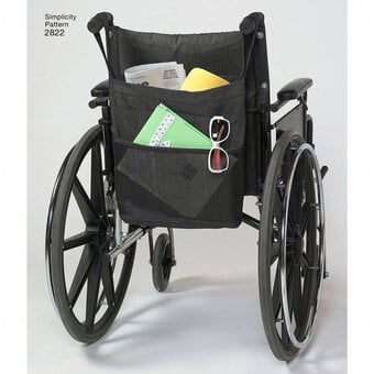 Simplicity Wheelchair and Walker Accessory Sewing Pattern 2822 image number 4