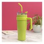 Large Lime Green Travel Cup image number 2
