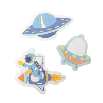 Space Sticky Note Pads 3 Pack 