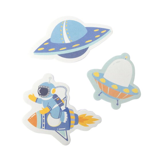Space Sticky Note Pads 3 Pack  image number 1