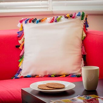 How to Make a Tassel Cushion