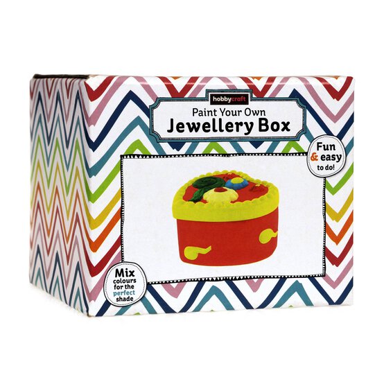 Paint Your Own Heart Trinket Set 10cm x 10cm x 6cm image number 6