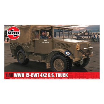 Airfix WWII 15-cwt 4 x 2 G.S. Truck Model Kit 1:48