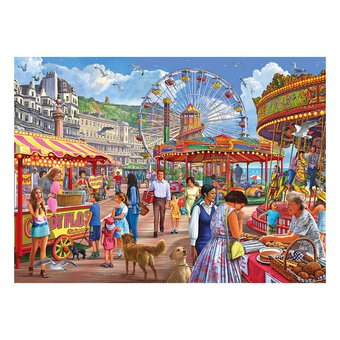 Gibsons Hastings Promenade Jigsaw Puzzle 1000 Pieces