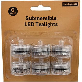 Submersible LED Tea Lights 6 Pack image number 3