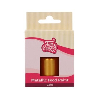 FunCakes Gold Metallic Food Paint 30ml