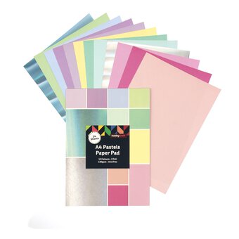 Pastel Paper Pad A4 24 Pack 