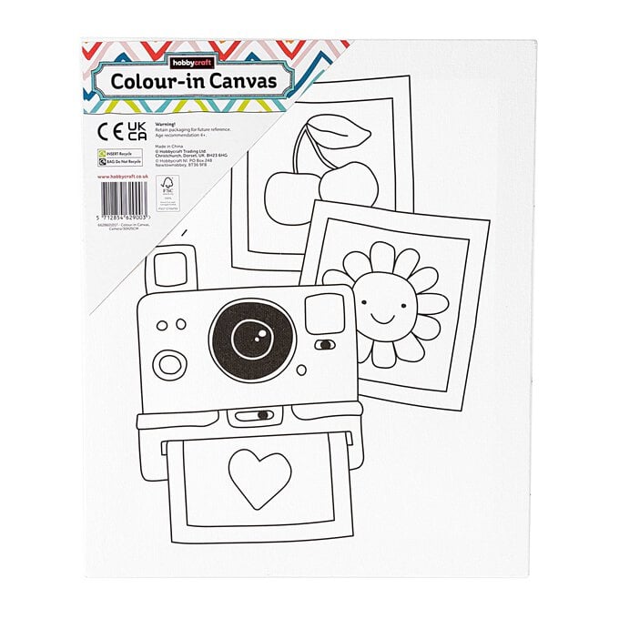 Camera Colour-in Canvas image number 1