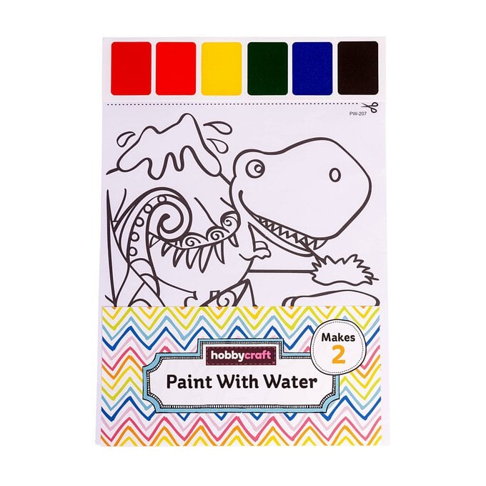 Dinosaur Paint with Water Picture 2 Pack image number 1