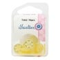 Hemline Yellow Basic Star Button 14 Pack image number 2