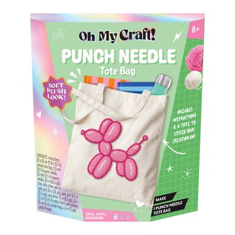 Oh My Craft! Punch Needle Tote Bag Kit