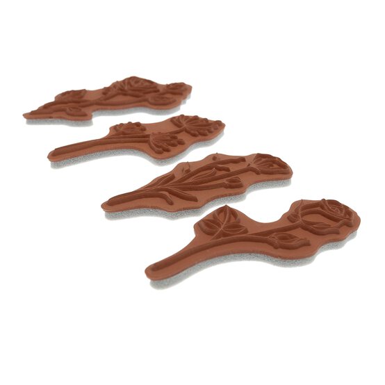 Flower Stem Tattoo Stamp Set 4 Pieces image number 3