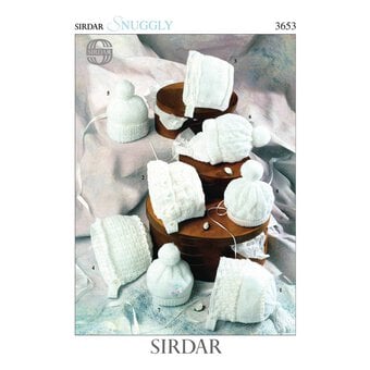 Sirdar Snuggly DK Hats Digital Pattern 3653