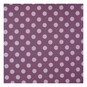 Mauve Hometown Chambray Dots Fabric by the Metre image number 2