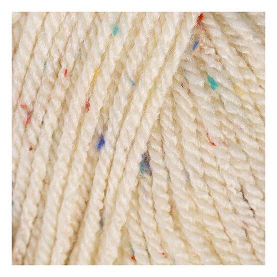 Knitcraft Cream Tweed Everyday Aran Yarn 100g  image number 2