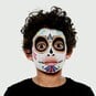 Halloween Candy Skull Face Painting Tutorial image number 1