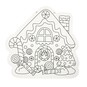 Paint Your Own Gingerbread House Canvas Kit image number 4