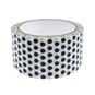 Black and White Polka Dot Duct Tape 48mm x 10m  image number 3