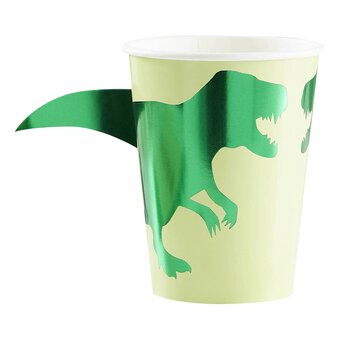 Ginger Ray Roarsome Dinosaur Paper Cups 8 Pack