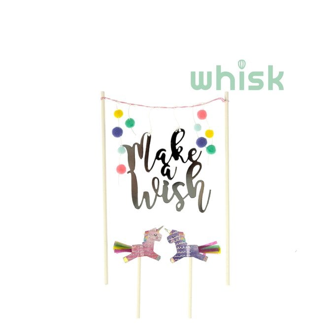 Whisk Make a Wish Cake Toppers 3 Pieces image number 1