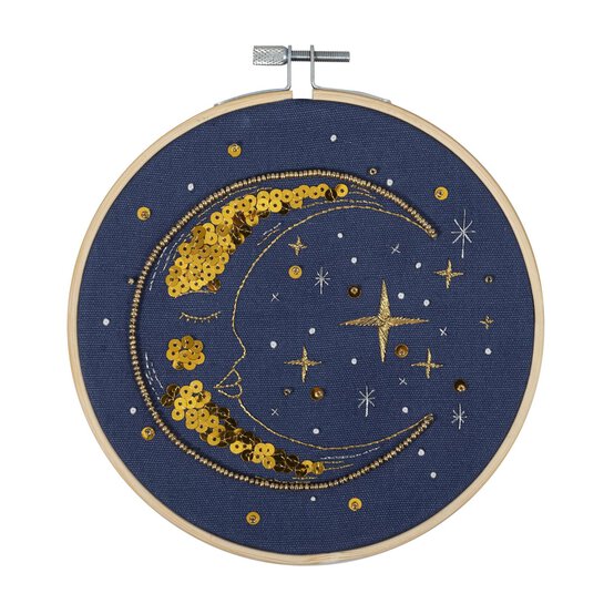 Trimits Moon Embroidery Hoop Kit image number 2