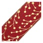 Gold Berries Wire Edge Printed Ribbon 63mm x 3m image number 3