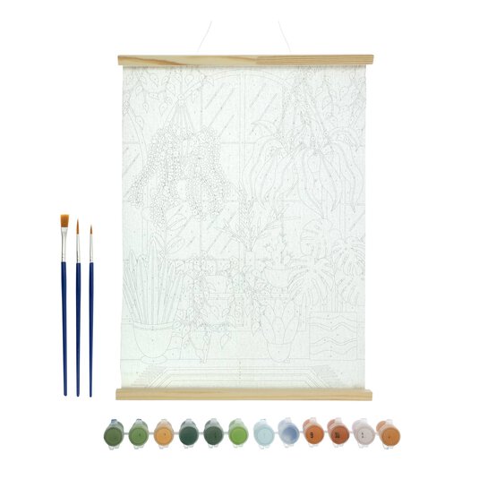 House Plants Paint by Numbers Canvas Roll image number 4