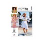 Know Me Women's Top and Skirt  Sewing Pattern ME2022 (Y5 18-26) image number 1