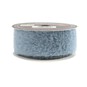 Dusky Blue Faux Fur Ribbon 3.5cm x 1m image number 4