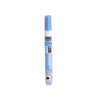 Pebeo Setacolor Iced Blue Leather Paint Marker