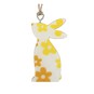 Hanging Wooden Enamel Bunny Decoration 8cm  image number 4