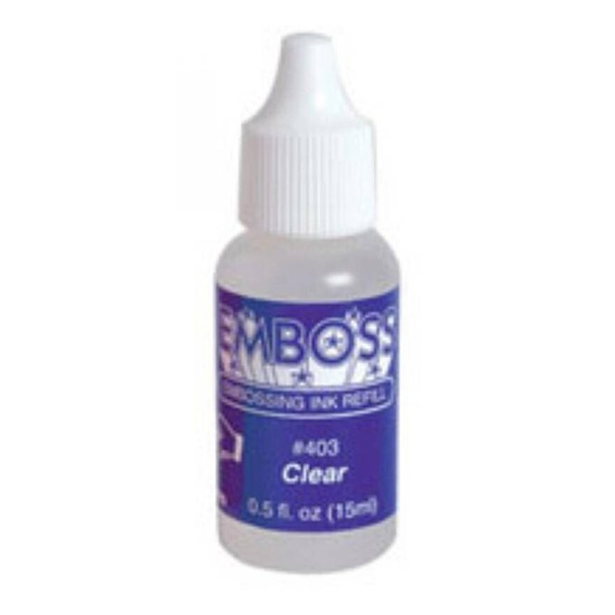 Personal Impressions Clear Embossing Ink Refill 15ml image number 1