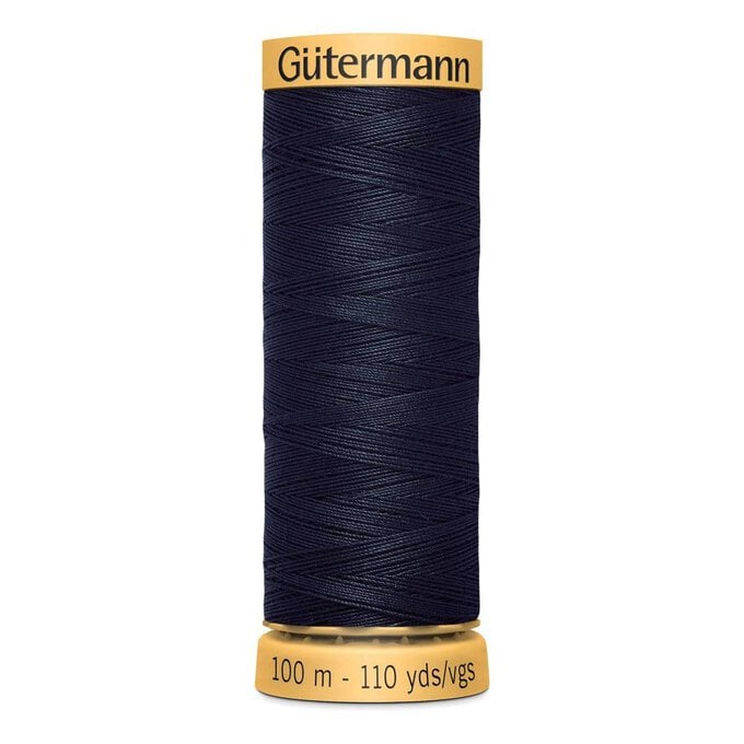 Gutermann Blue Cotton Thread 100m (6210) image number 1