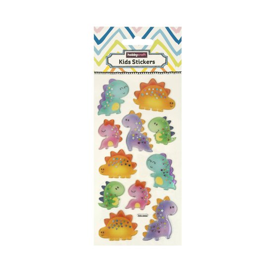 Baby Dinosaur Gel Stickers image number 4