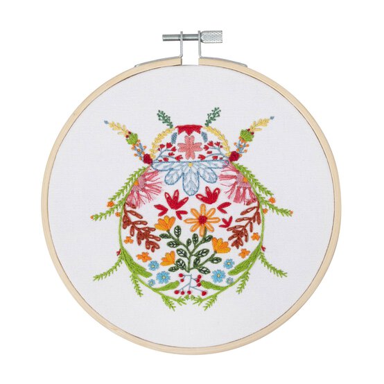Trimits Bug Embroidery Hoop Kit image number 2