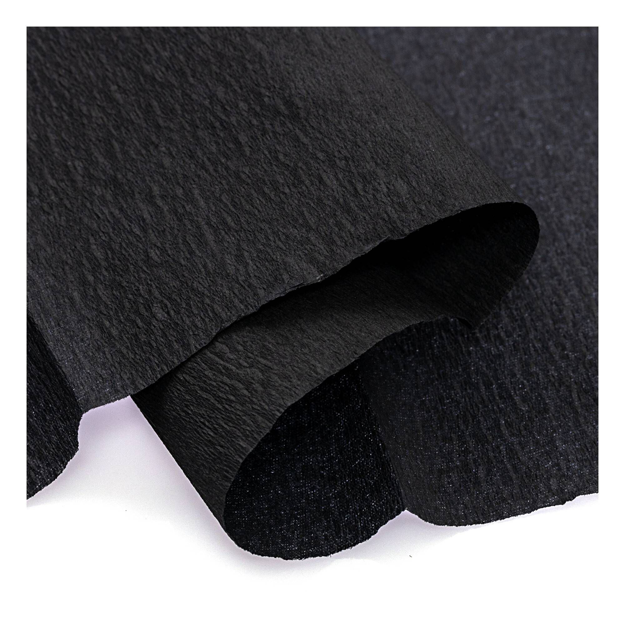 Black Crepe Paper 100cm x 50cm Hobbycraft