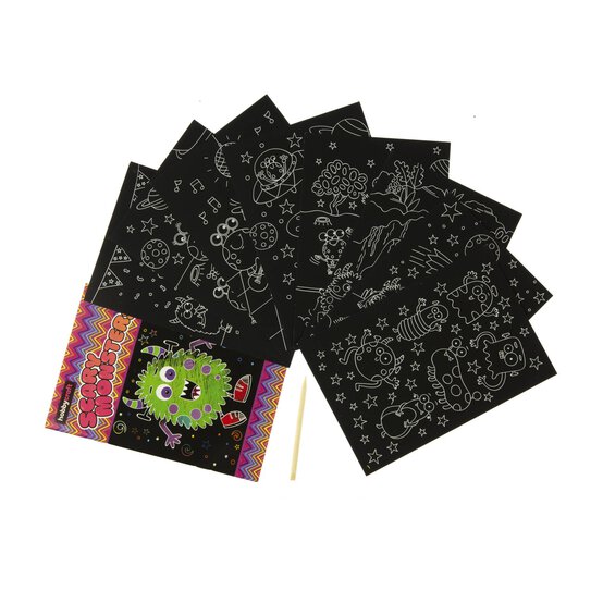 Scratch Art Monsters image number 2