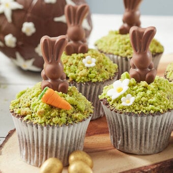 How to Make Malteser Bunny Cupcakes