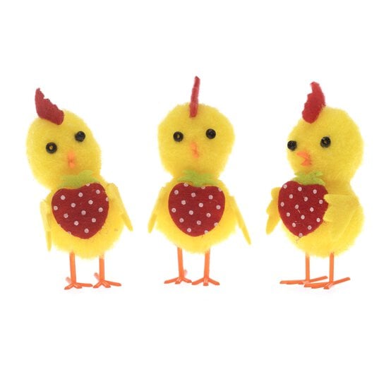 Yellow Chicks with Strawberries 3 Pack image number 3