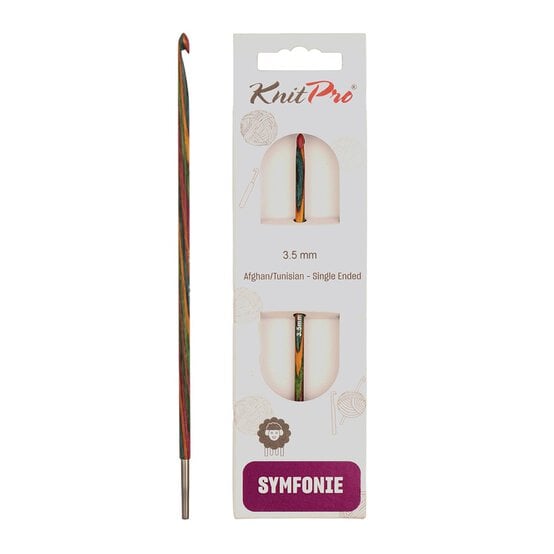 KnitPro Symfonie Crochet Hook 3.5mm x 15cm image number 1