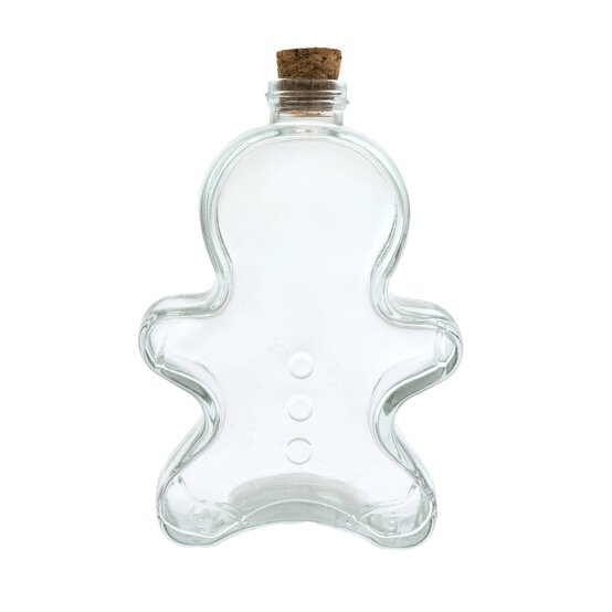 Glass Gingerbread Jar with Cork image number 2