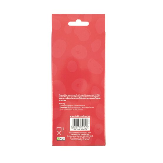 White Cupcake Cases 300 Pack image number 5