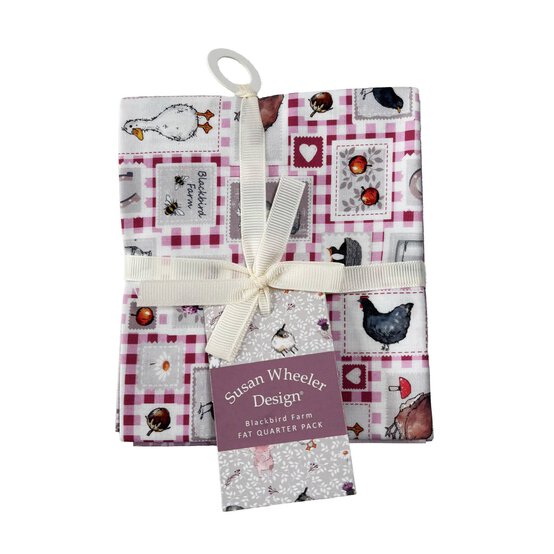 Blackbird Farm Patch Cotton Fat Quarters 4 Pack image number 2