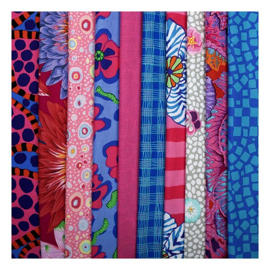 Kaffe Fassett Curly Stars Quilt Kit image number 7