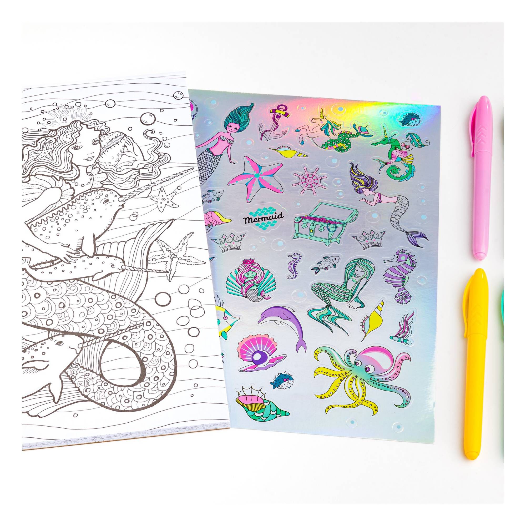 Kaleidoscope Magical Mermaids Colouring Kit | Hobbycraft