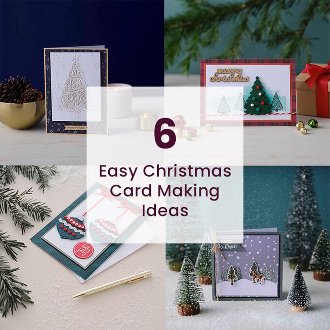 6 Easy Christmas Card Making Ideas image number 1