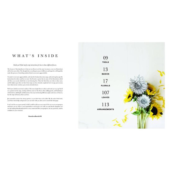 How to Draw Modern Florals image number 2