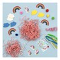 Unicorn and Rainbow Bonnet Making Kit image number 1