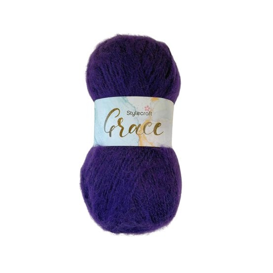 Stylecraft Plum Grace Aran 100g  image number 1